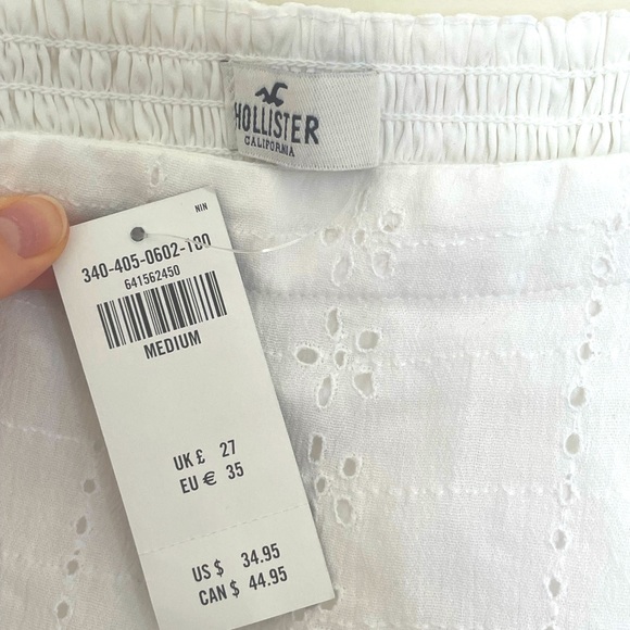 New white eyelet tank - Picture 3 of 5